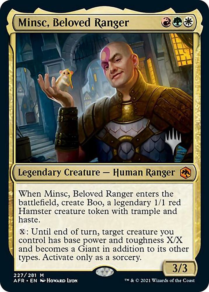 Minsc, Beloved Ranger [Promo Pack: Adventures in the Forgotten Realms] 227
