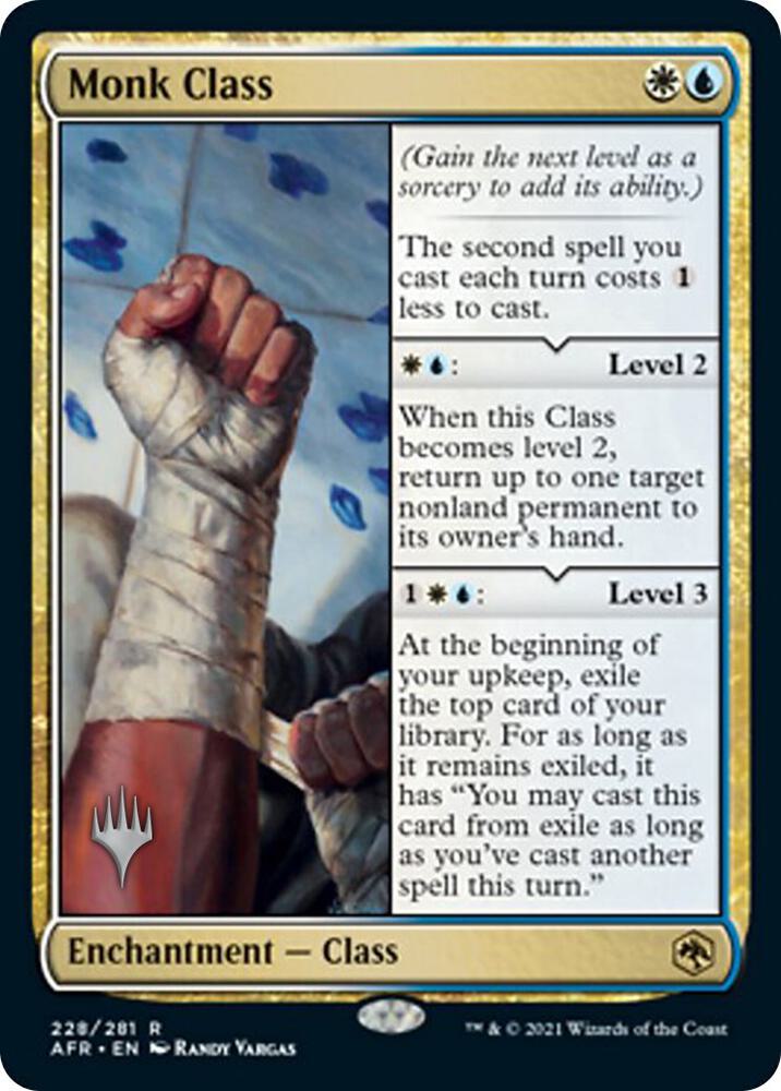 Monk Class [Promo Pack: Adventures in the Forgotten Realms] 228