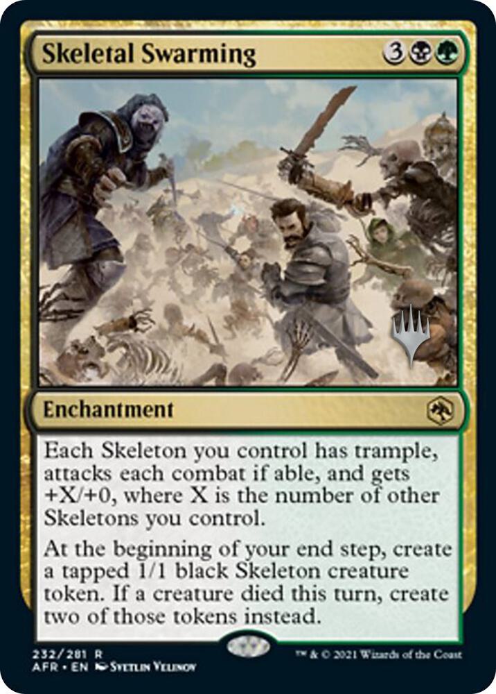 Skeletal Swarming [Promo Pack: Adventures in the Forgotten Realms] 232