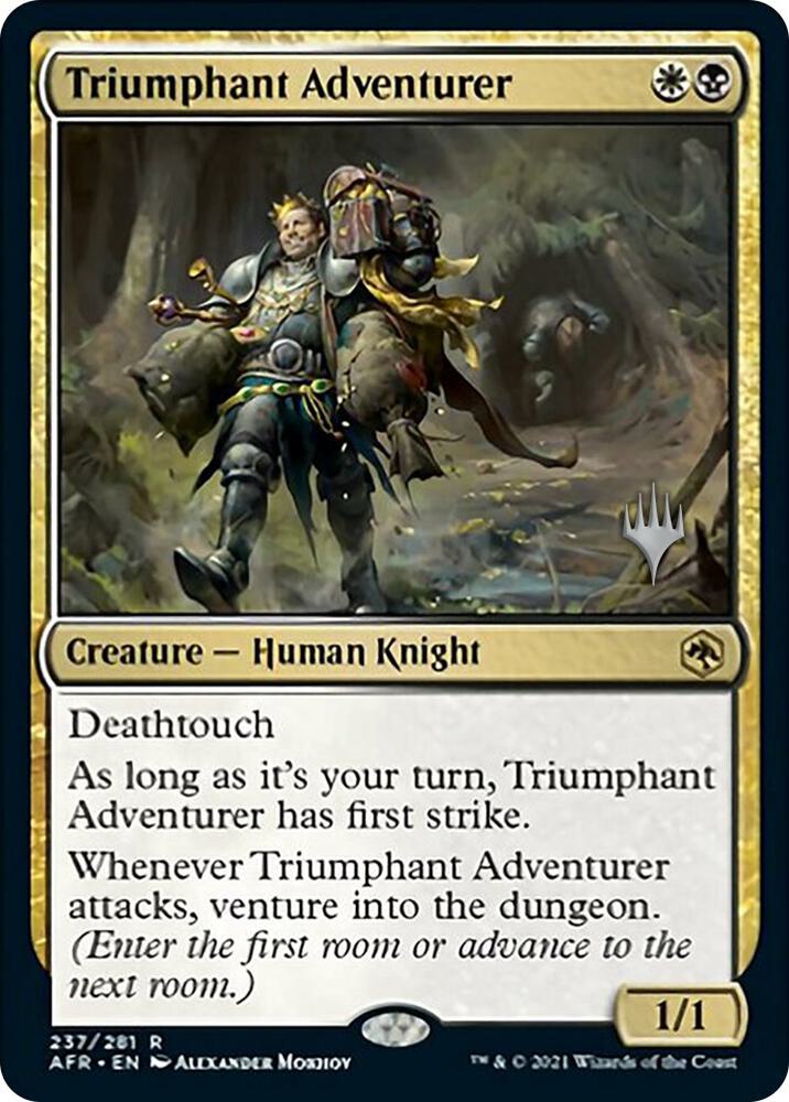 Triumphant Adventurer [Promo Pack: Adventures in the Forgotten Realms] 237