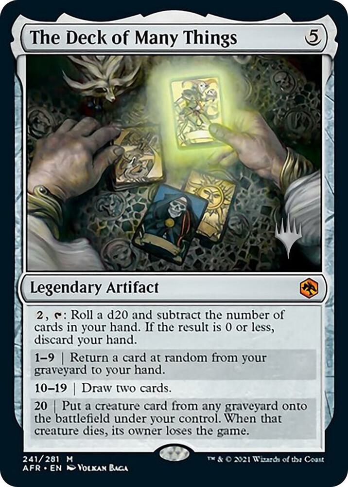 The Deck of Many Things [Promo Pack: Adventures in the Forgotten Realms] 241