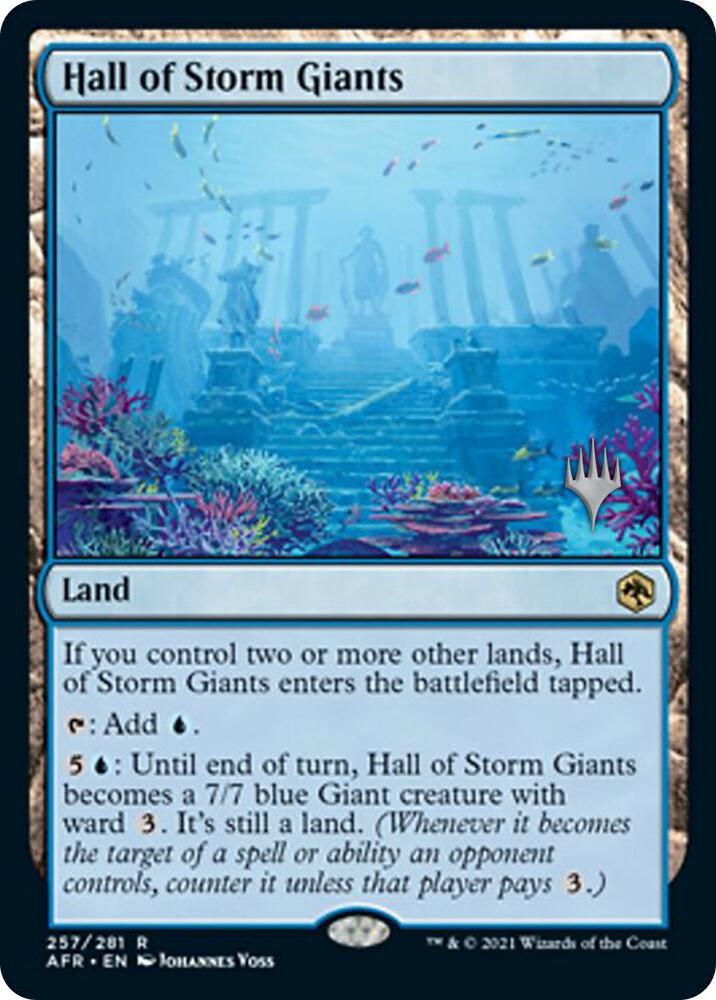 Hall of Storm Giants [Promo Pack: Adventures in the Forgotten Realms] 257