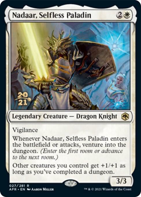 Nadaar, Selfless Paladin [Prerelease Cards] 27