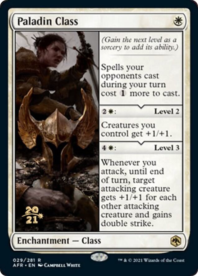 Paladin Class [Prerelease Cards] 29