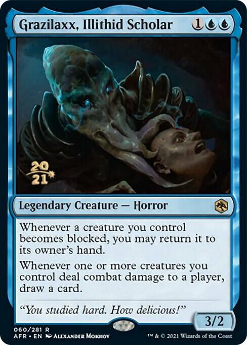 Grazilaxx, Illithid Scholar [Prerelease Cards] 60