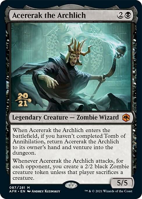 Acererak the Archlich [Prerelease Cards] 87