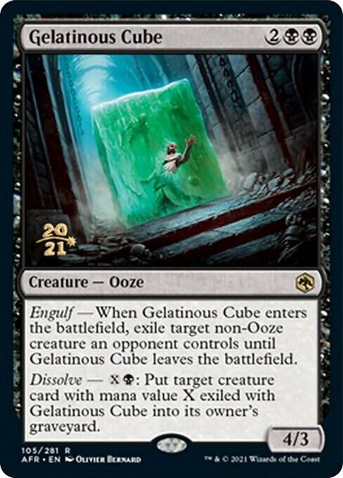Gelatinous Cube [Prerelease Cards] 105