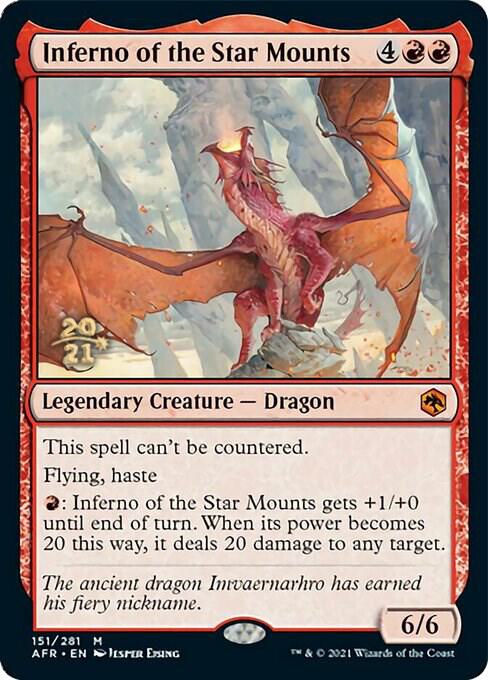 Inferno of the Star Mounts [Prerelease Cards] 151