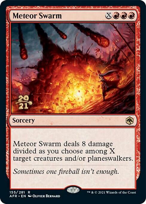 Meteor Swarm [Prerelease Cards] 155