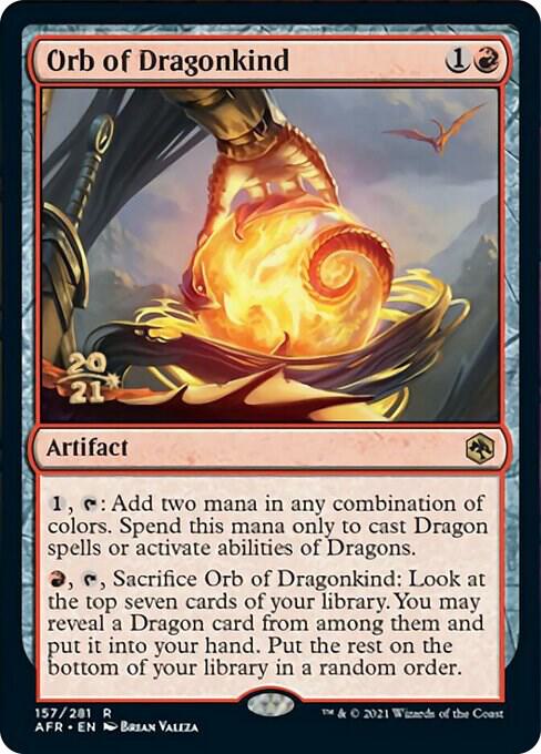 Orb of Dragonkind [Prerelease Cards] 157