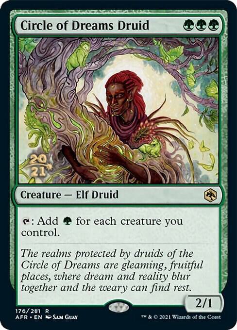 Circle of Dreams Druid [Prerelease Cards] 176