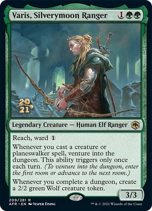 Varis, Silverymoon Ranger [Prerelease Cards] 209