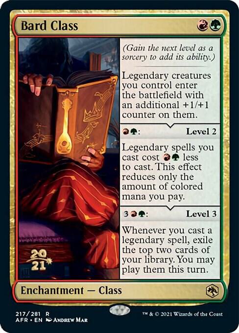 Bard Class [Prerelease Cards] 217