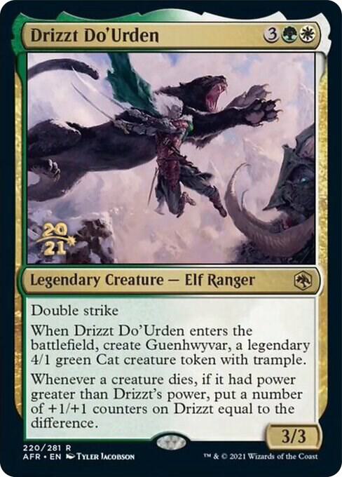 Drizzt Do'Urden [Prerelease Cards] 220
