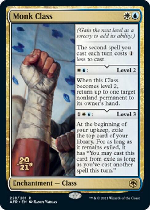 Monk Class [Prerelease Cards] 228