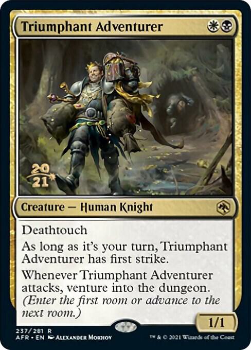 Triumphant Adventurer [Prerelease Cards] 237