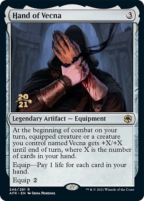 Hand of Vecna [Prerelease Cards] 246