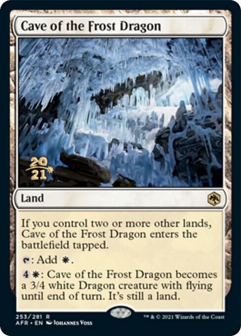Cave of the Frost Dragon [Prerelease Cards] 253