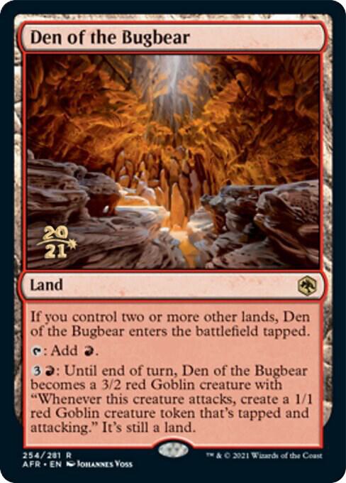Den of the Bugbear [Prerelease Cards] 254