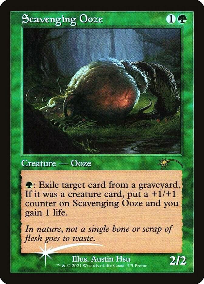 Scavenging Ooze (Retro Frame) [WPN & Gateway Promos] 5