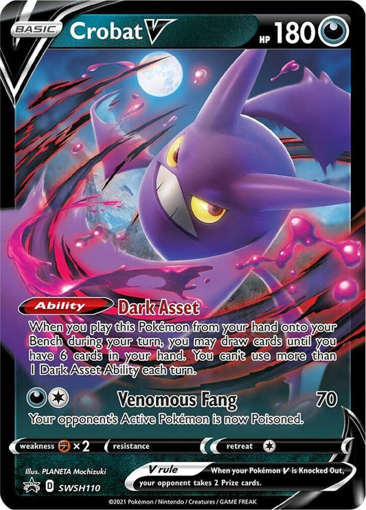 Crobat V - SWSH110 [SWSH: Sword & Shield Promo Cards] SWSH110