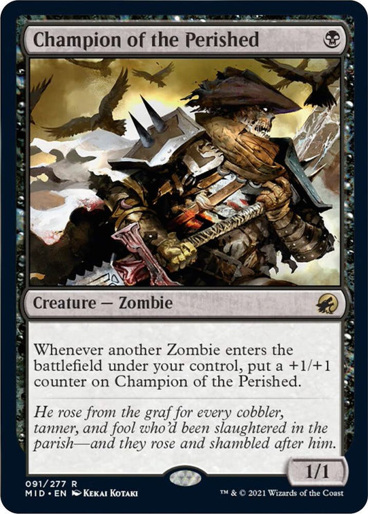 Champion of the Perished [Innistrad: Midnight Hunt] 91