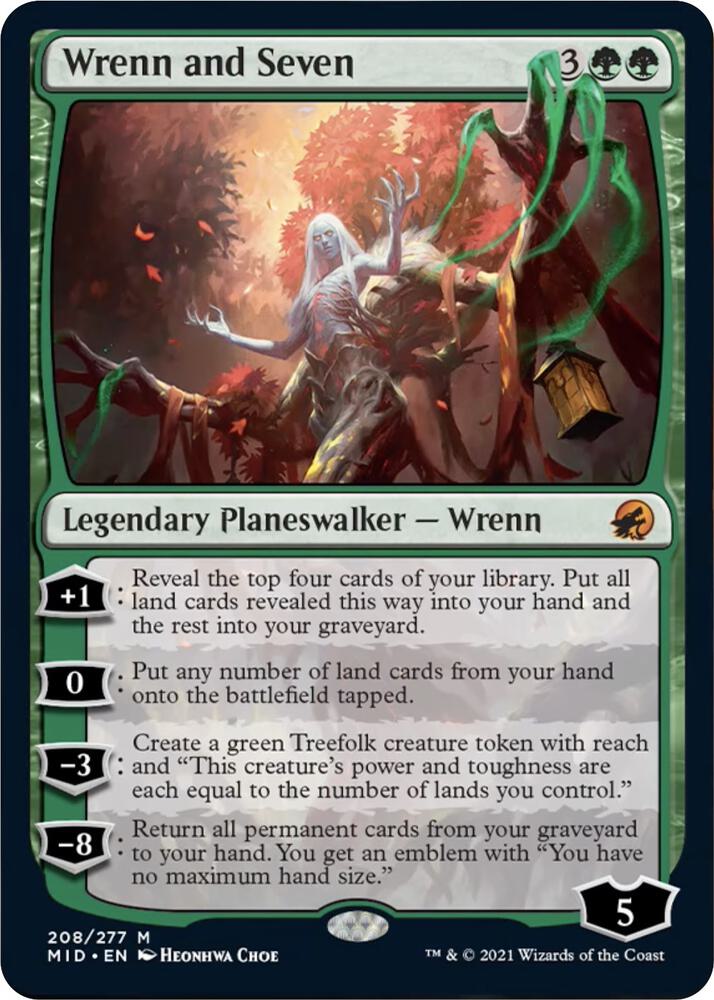 Wrenn and Seven [Innistrad: Midnight Hunt] 208