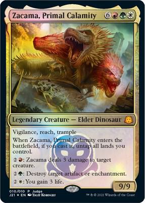 Zacama, Primal Calamity [Judge Promos] 10