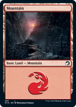 Mountain (383) [Innistrad: Midnight Hunt] 383