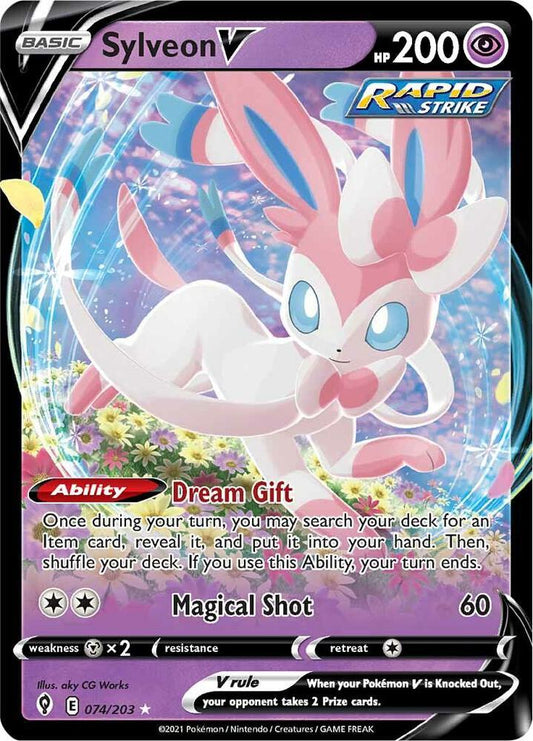 Sylveon V [SWSH07: Evolving Skies] 074/203