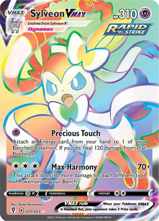Sylveon VMAX (Secret) [SWSH07: Evolving Skies] 211/203