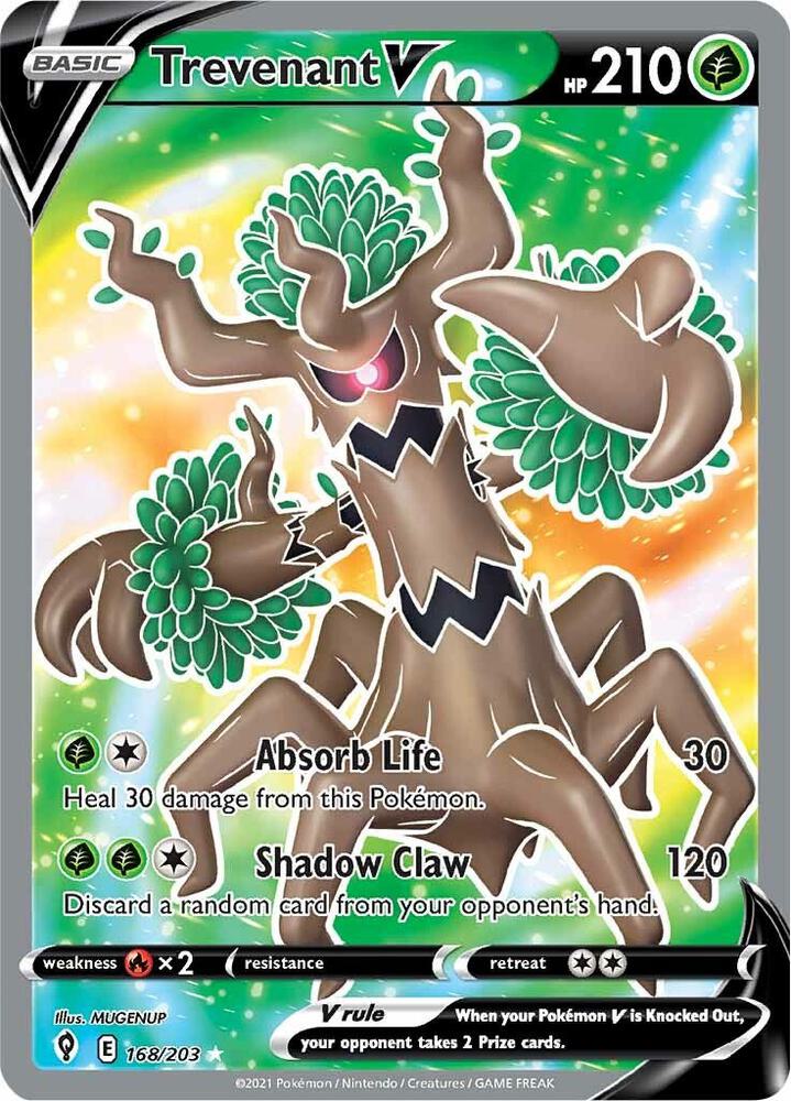 Trevenant V (Full Art) [SWSH07: Evolving Skies] 168/203