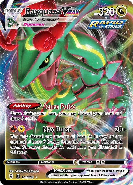 Rayquaza VMAX [SWSH07: Evolving Skies] 111/203