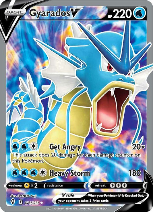 Gyarados V (Full Art) [SWSH07: Evolving Skies] 171/203