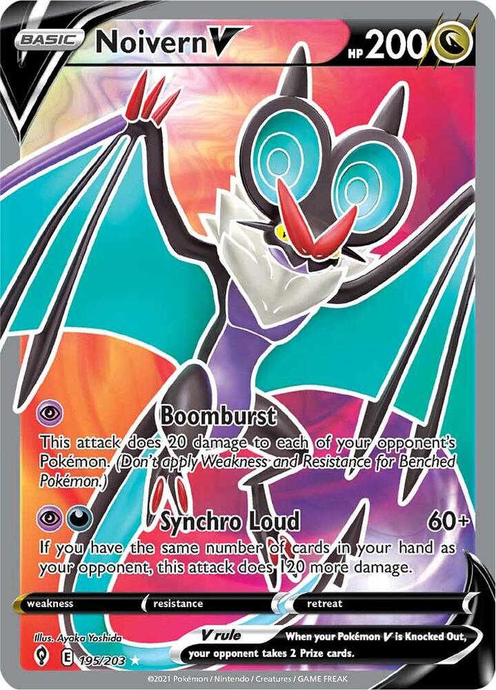 Noivern V (Full Art) [SWSH07: Evolving Skies] 195/203