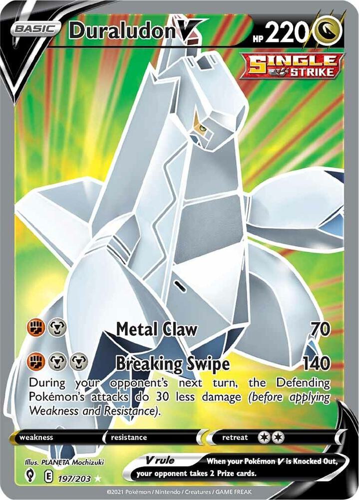 Duraludon V (Full Art) [SWSH07: Evolving Skies] 197/203