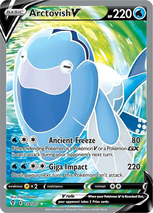 Arctovish V (Full Art) [SWSH07: Evolving Skies] 176/203