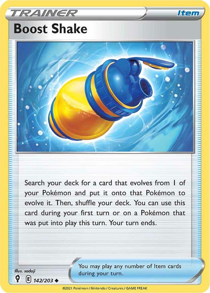 Boost Shake [SWSH07: Evolving Skies] 142/203