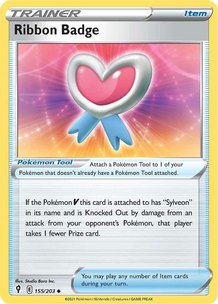 Ribbon Badge [SWSH07: Evolving Skies] 155/203