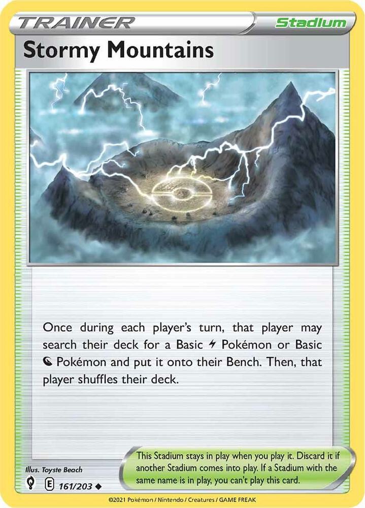 Stormy Mountains [SWSH07: Evolving Skies] 161/203