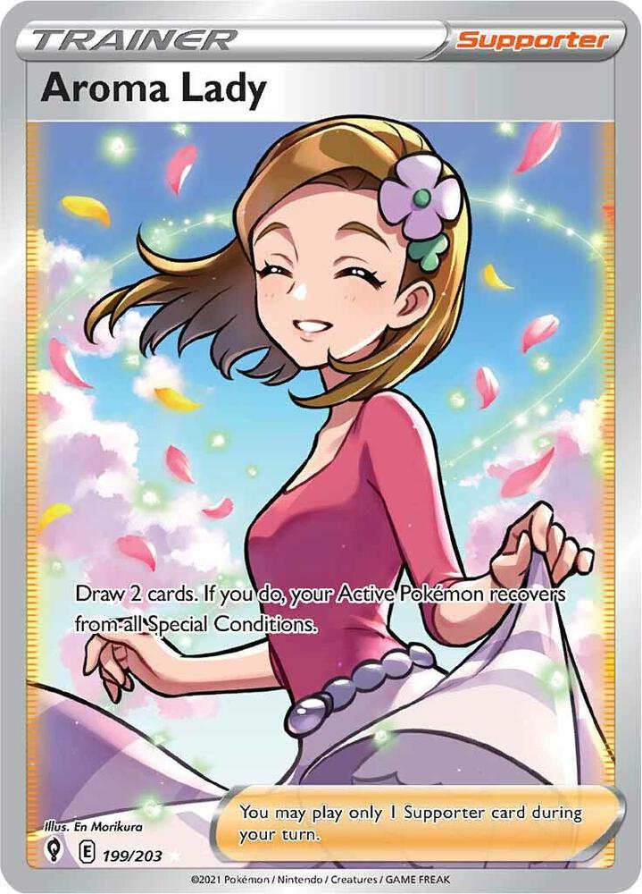 Aroma Lady (Full Art) [SWSH07: Evolving Skies] 199/203
