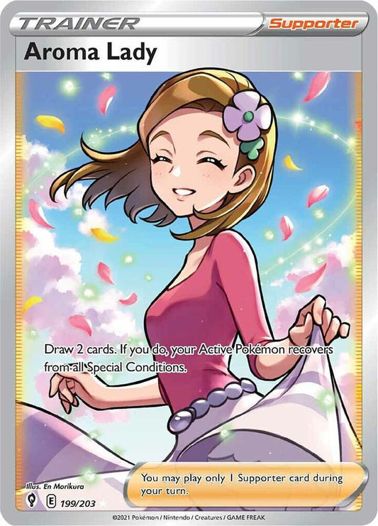 Aroma Lady (Full Art) [SWSH07: Evolving Skies] 199/203