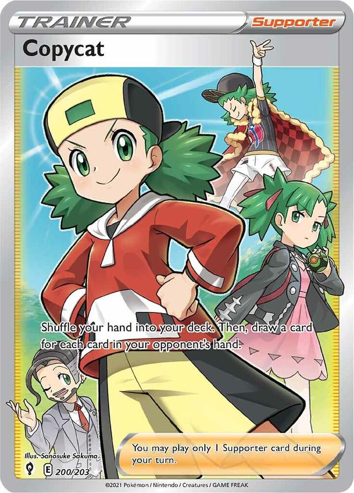 Copycat (Full Art) [SWSH07: Evolving Skies] 200/203