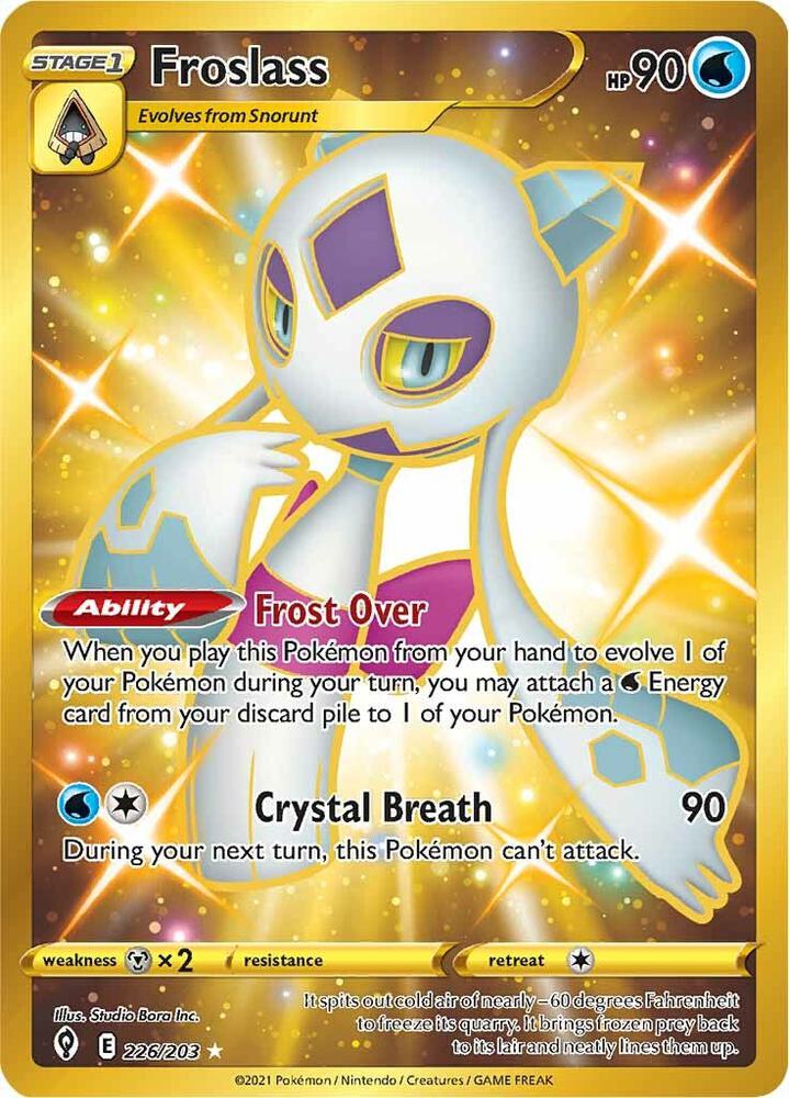 Froslass (Secret) [SWSH07: Evolving Skies] 226/203