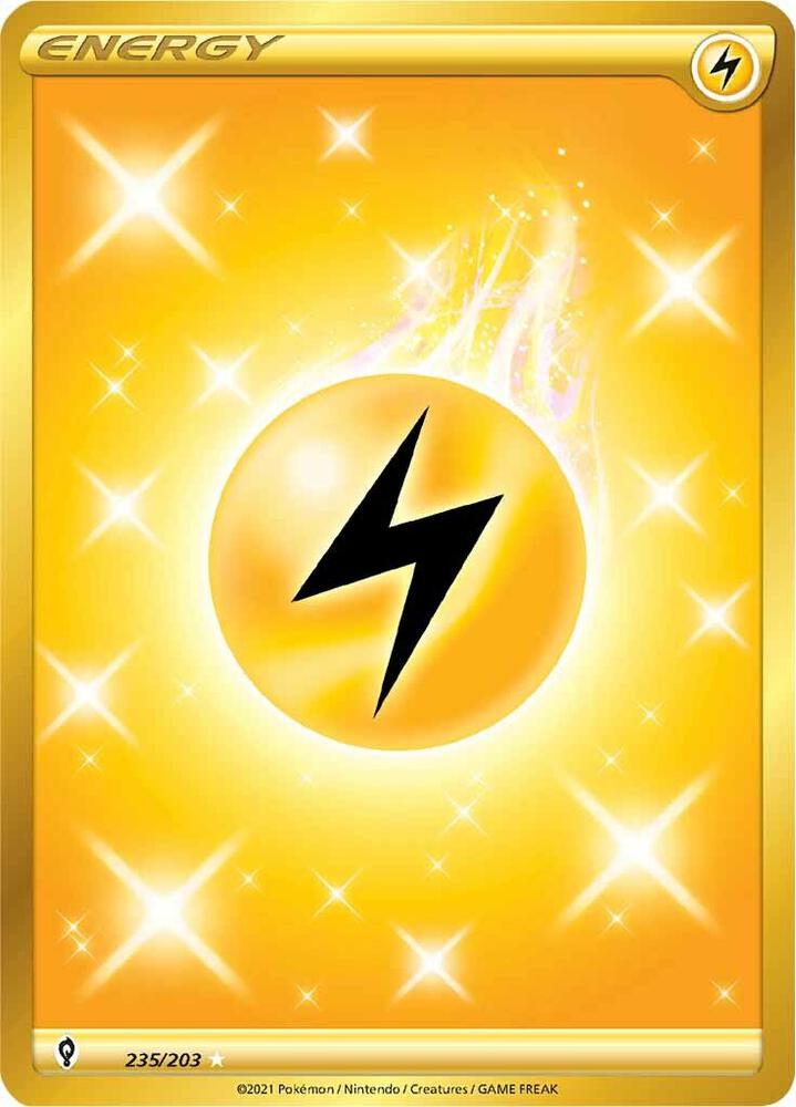 Lightning Energy (Secret) [SWSH07: Evolving Skies] 235/203