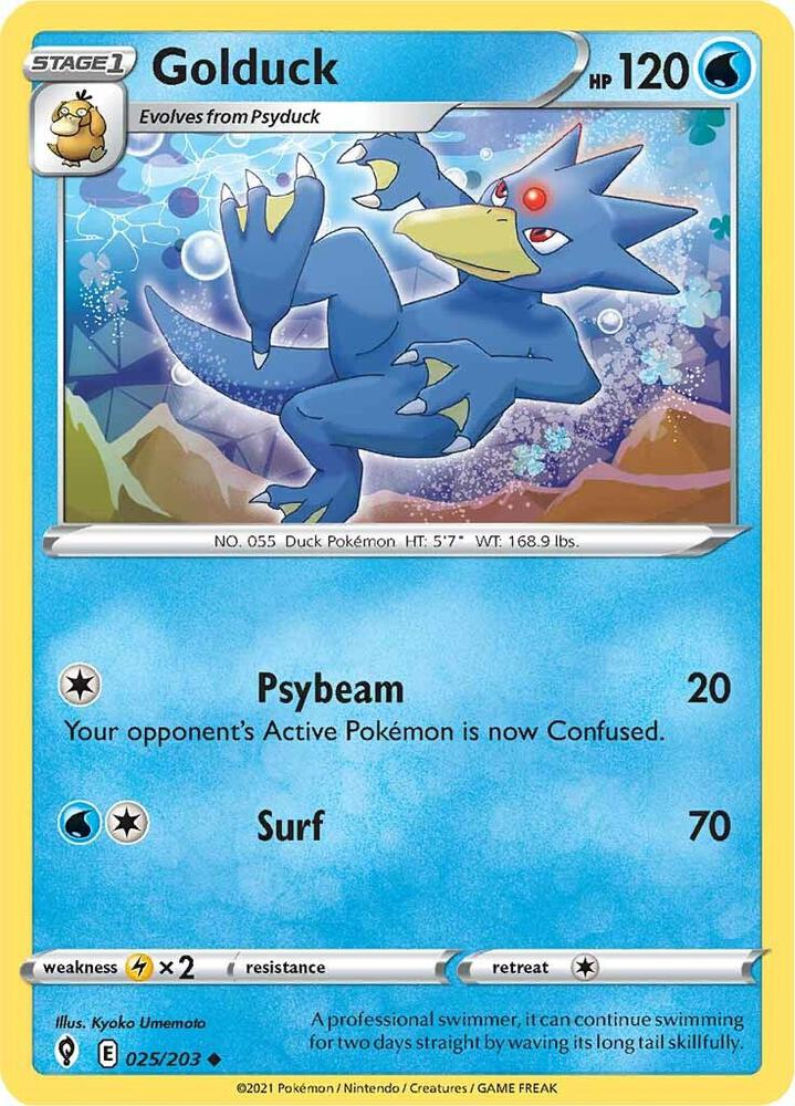 Golduck [SWSH07: Evolving Skies] 025/203