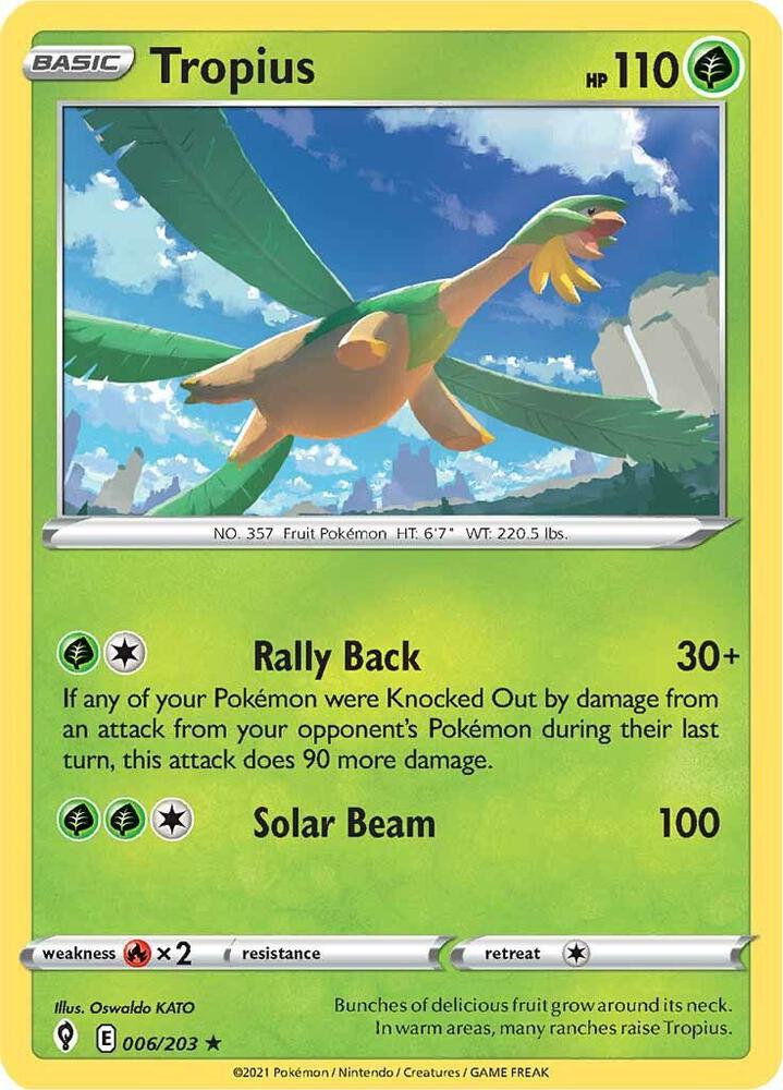 Tropius [SWSH07: Evolving Skies] 006/203