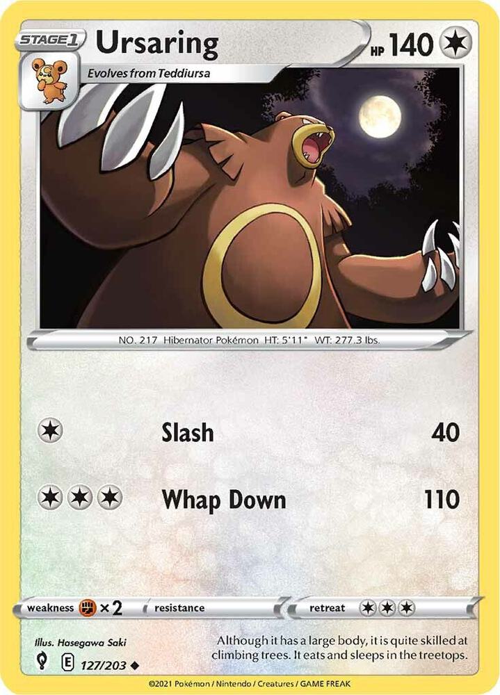 Ursaring [SWSH07: Evolving Skies] 127/203