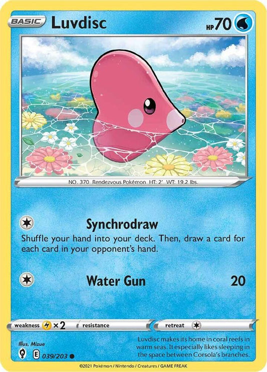 Luvdisc [SWSH07: Evolving Skies] 039/203