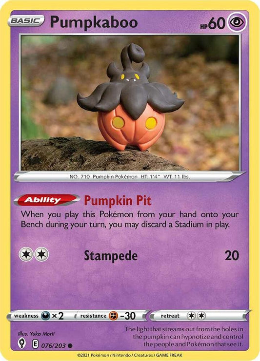 Pumpkaboo [SWSH07: Evolving Skies] 076/203